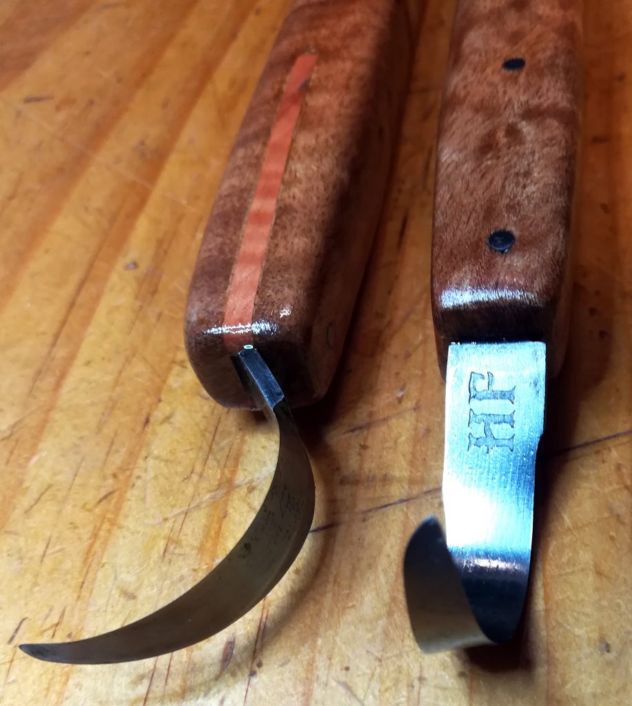 Hillbilly Spoon Carving Knife Beech Filler