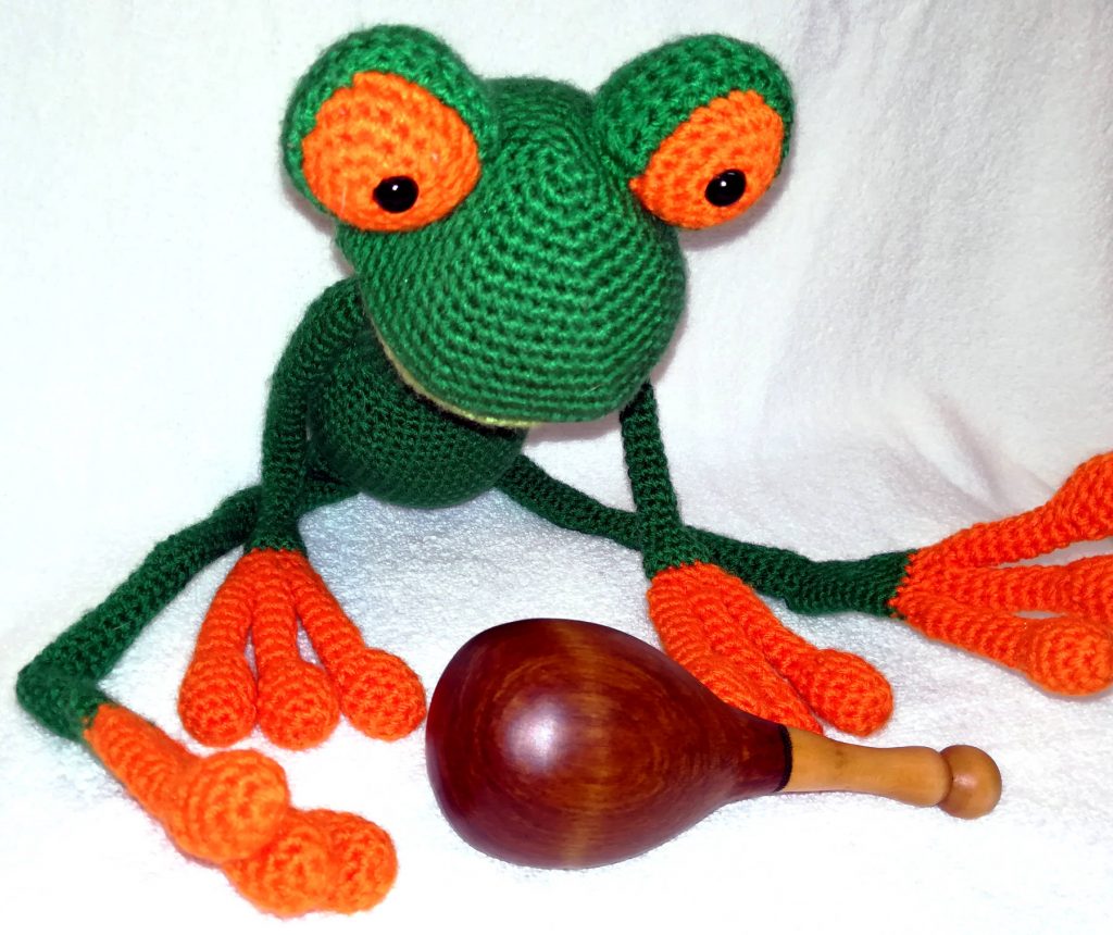 Darning Egg - Frog